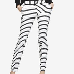 Express black and white stripped